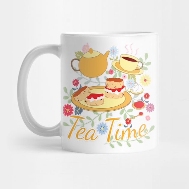 Tea Time by LulululuPainting